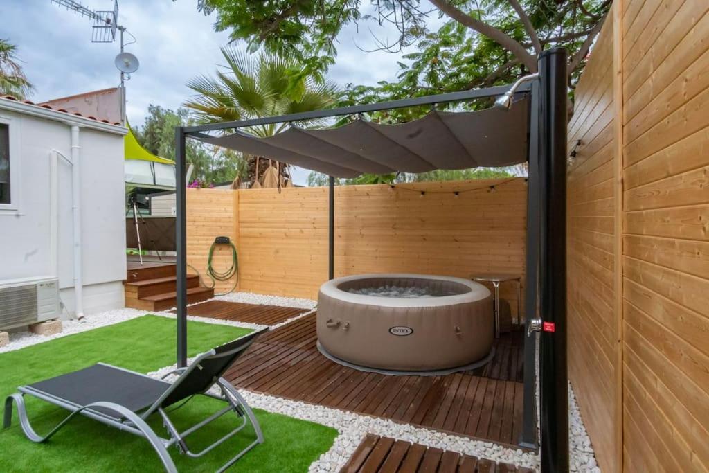 Private Paradise On Cozy Campsite, Jacuzzi, Netflix Las Galletas Exterior foto