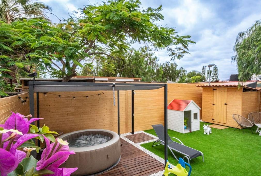 Private Paradise On Cozy Campsite, Jacuzzi, Netflix Las Galletas Exterior foto
