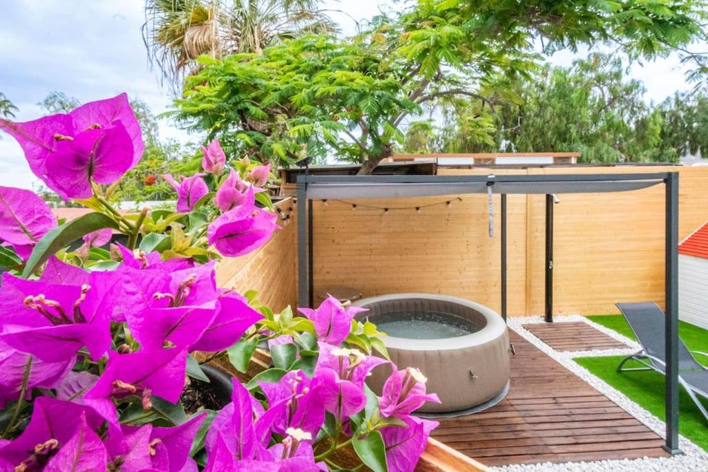 Private Paradise On Cozy Campsite, Jacuzzi, Netflix Las Galletas Exterior foto