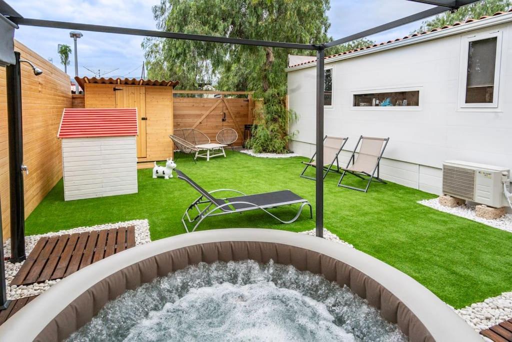Private Paradise On Cozy Campsite, Jacuzzi, Netflix Las Galletas Exterior foto